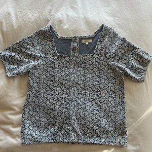 Madewell Floral Women's Blouse - Button-Back (Small)